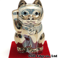 Baccarat CRYSTAL 招き猫 GOLD画像