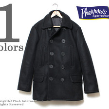 Pherrow's 13スターボタン ピーコート NAVAL-P画像