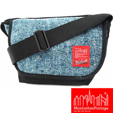 Manhattan Portage WOOLRICH Fabric Casual Messenger NAVY MP1605JRWLR画像