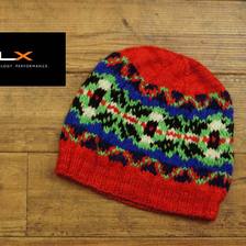 RLX Ralph Lauren MERINO WOOL 雪柄 ニット キャップ画像