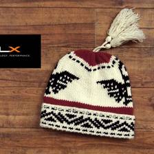 RLX Ralph Lauren MERINO WOOL&LAMBS WOOL 雪柄 ニット キャップ画像