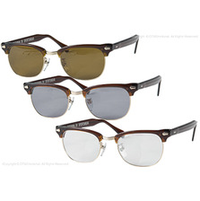 Cushman ゴールドフレームブルーサングラス 29150画像