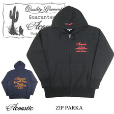 Twins Acoustic フルジップパーカー AMERICANS HISTORY AC3422画像