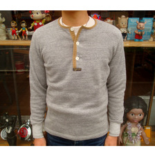COLIMBO HUNTING GOODS Fieldman's Henley Neck Sweat ZO-0414画像