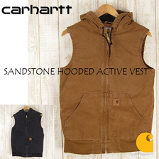 Carhartt SANDSTONE HOODED ACTIVE VEST 100121画像