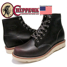 CHIPPEWA 6INCH PLAIN TOE BOOT made in U.S.A. cordvan 1901M16画像
