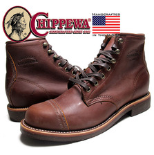 CHIPPEWA 6INCH HOMESTEAD BOOT made in U.S.A. sundance riptide 1901M32画像