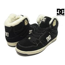 DC SHOES WOMEN'S REBOUND HI LE BLACK/OYSTER(BOY) 303400 BOY画像