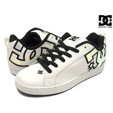 DC SHOES WOMEN'S COURT GRAFFIK LE WHITE/AURORA(HAU) 301582 HAU画像