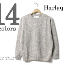 HARLEY OF SCOTLAND シャギードッグシェトランドニット 2474-7画像