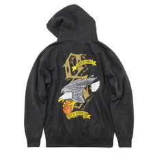 REBEL8 DUKE OF DESTRUCTION ZIP HOODIE画像