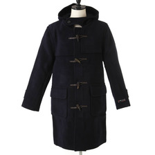 MONTGOMERY WINDSOR-HERRINGBONE WOOL NAVY画像