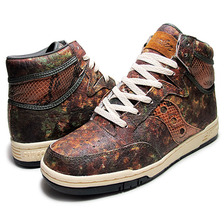 SAUCONY &times; Packer Shoes HANGTIME HI "WOODLAND CAMO" grn/gam 70127-2画像