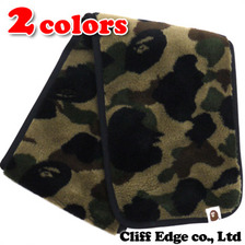 A BATHING APE 1ST CAMO FLEECE MUFFLER 1070-182-191画像