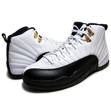 NIKE AIR JORDAN 12 RETRO "TAXI" wht/blk-taxi-v.red 130690-125画像