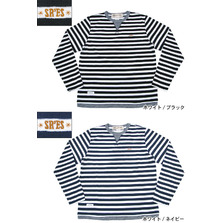 PROJECT SR'ES Unique Border L/S Crew KNT00951画像