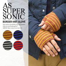 AS SUPER SONIC BORDER KNIT GLOVE KGV-5013画像