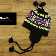 RLX Ralph Lauren MERINO WOOL 雪柄 ニット キャップ画像