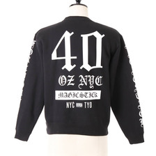 MAGIC STICK &times; 40oz nyc / CLASSIC CREW SWEAT SH画像