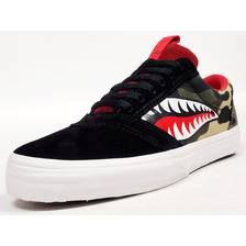 LOSERSUNEAKER "SHARK04" "CUSTOM MADE" "LIMITED EDITION" BLK/SHARK/RED/CAMO 13SPVL001BKR画像