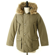 WOOLRICH ARCTIC PARKA NEW SHORT KHAKI WOCPS1985画像