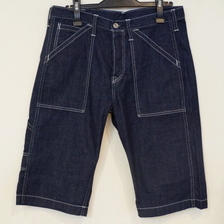 THE FLAT HEAD PH-05W デニムワークハーフパンツ画像