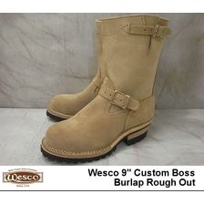 Wesco Custom Boss Burlap RoughOut BEST7709100画像