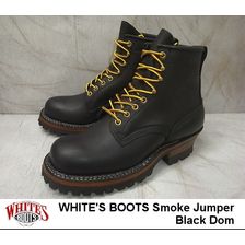 WHITE'S BOOTS 6"Smoke Jumper Black Dom 350V RT画像