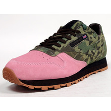Reebok CL LEATHER "SHOE GALLERY" "CL LEATHER 30th ANNIVERSARY" "LIMITED EDITION for CERTIFIED NETWORK" PINK/CAMO/BRN V54303画像
