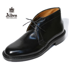 ALDEN 1340 CORDOVAN CHUKKA BOOT BLACK画像