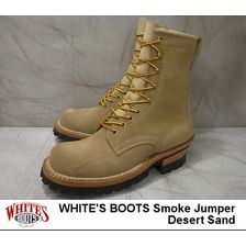 WHITE'S BOOTS 8"Smoke Jumper Desert Sand Rough Out 375BVRO RT画像
