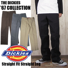 Dickies Regular Fit Straight Leg Industrial Work Pants WP818画像
