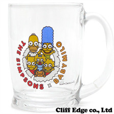 A BATHING APE x THE SIMPSONS MILO THE SIMPSONS BEER GLASS  CLEAR画像