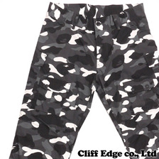 A BATHING APE CITY CAMO BDU PANTS BLACK 1A30-152-010画像