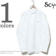 SCYE BASICS オックスフォードボタンダウンシャツ 5114-31536画像