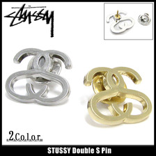 STUSSY Double S Pin 138264画像