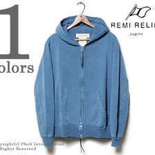 REMI RELIEF INDIGO SPECIAL REMAKE ZIP PARKA RN14149-189画像