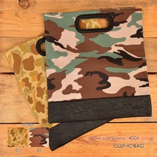 Hawk Company 4006 キャンバスクラッチバッグ画像