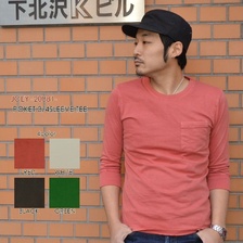 JOEY クルーネックポケット7分袖Tee 20881画像