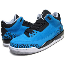 NIKE AIR JORDAN 3 RETRO "POWDER BLUE" dk.pwdr.blu/wht-blk-w.gry 136064-406画像