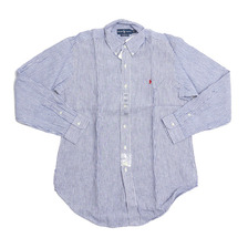 POLO RALPH LAUREN Stripe Line Shirt ROYALxWHITE画像