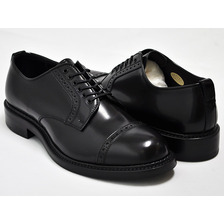 KIDS LOVE GAITE GLASS LEATHER STRAIGHT TIP SHOES BLK KLGM 1021画像