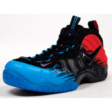 NIKE AIR FOAMPOSITE PRO PREMIUM "CHALLENGE COURT COLLECTION" "LIMITED EDITION for NON FUTURE" RED/BLK/SAX 616750-400画像