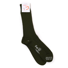CORGI Mercerized Cotton Socks OLIVE画像