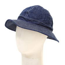 orslow US NAVY HAT -DENIM/WHITE ST- 03-001-81W画像