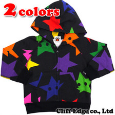 A BATHING APE BAPE KIDS MILO MULTI STA ZIP HOODIE 2A30-315-023画像