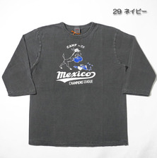 BARNS HEAVY WEAGHT 3/4 LENGTH SLEEVE 「MEXICO」 BR-5614画像