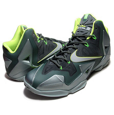NIKE LEBRON XI "DUNK MAN" mc green/s spry-dk mc grn-vlt 616175-300画像