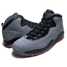 NIKE AIR JORDAN 10 RETRO cool grey/infrared-blk 310805-023画像