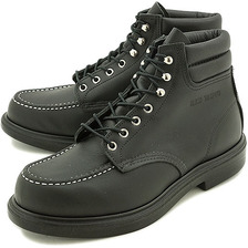 RED WING #8133 SUPER SOLE 6 MOC-TOE BLACK-CHROME画像